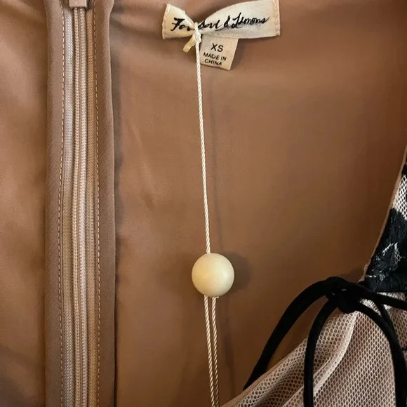 Free People Temecula Long Sleeve Bodysuit For Love & Lemons - Picture 6 of 10